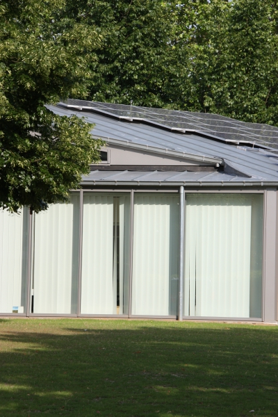 Omvorming en uitbreiding van een gebouw