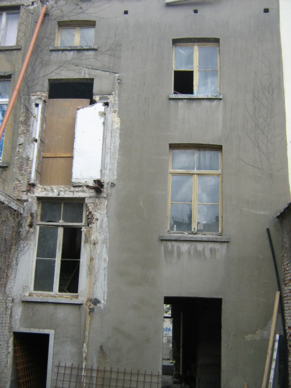 Renovatievan een flatgebouw