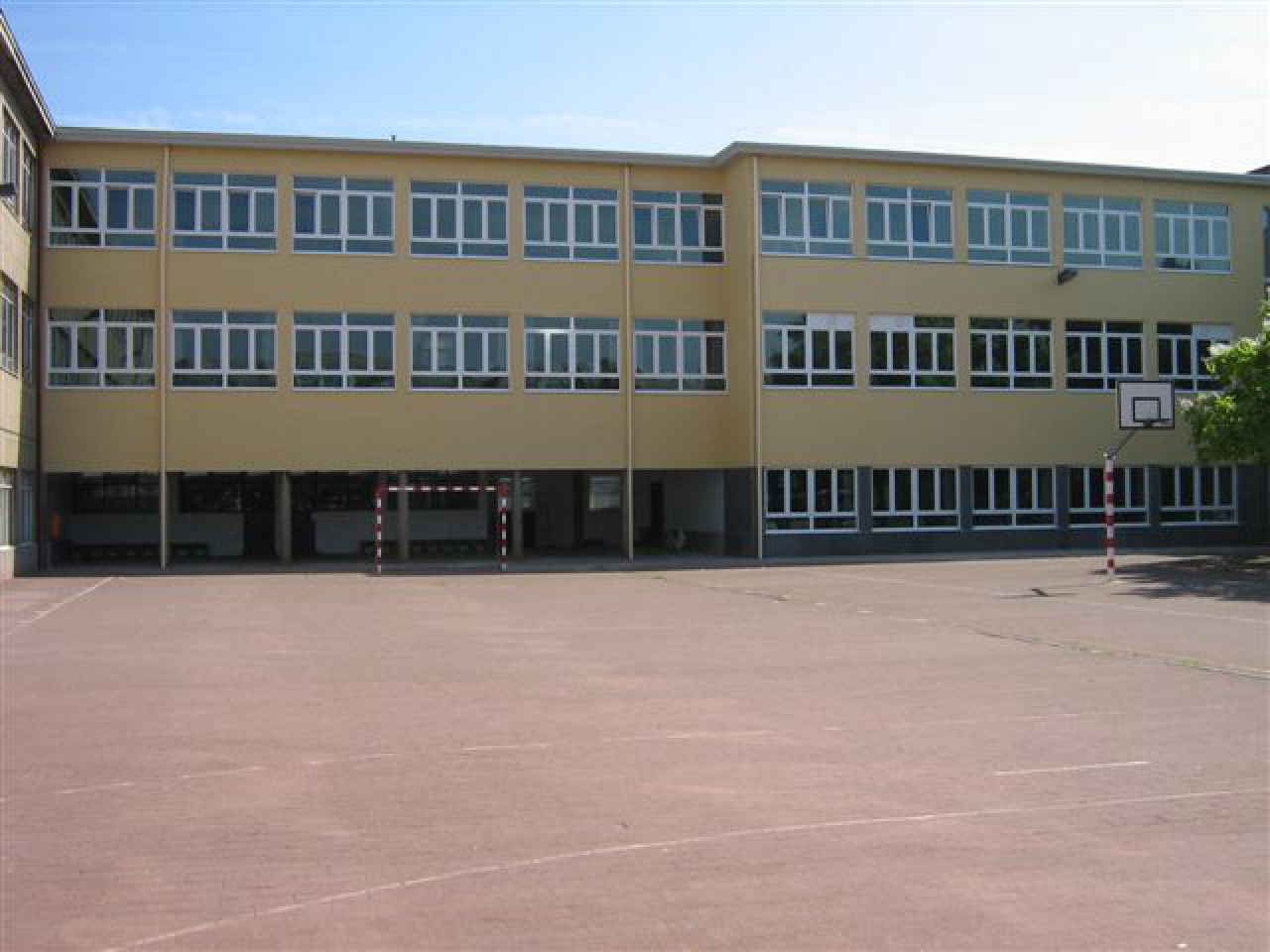 Rénovation des façades d’un bâtiment scolaire